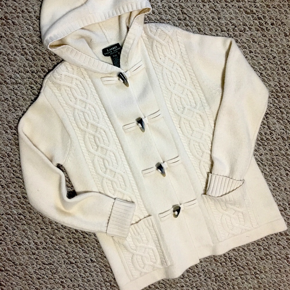 PM / Lauren Ralph Lauren cashmere/ wool / angora